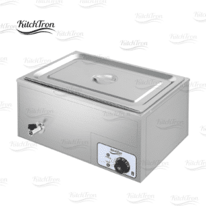 Commercial Electric Food Warmers – Stainless Steel Countertop Bain Marie Steam Tables with Temperature Control, Lids, and Multi-Pan Options for Catering, Restaurants, Parties, and Hotels