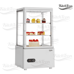 Commercial Countertop Pastry Display Refrigerators – Frost-Free Bakery and Cake Showcase Cases with LED Lighting, Digital Thermostat, and Multi-Tier Shelves for Cafés, Stores, and Dessert Shops